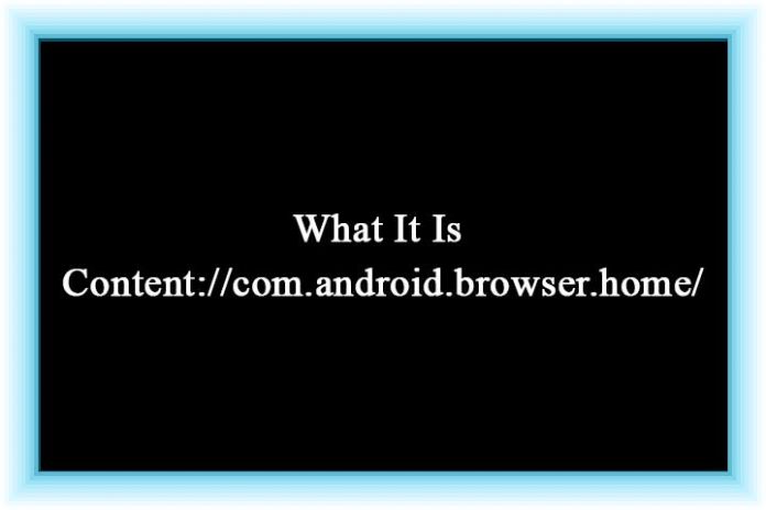 Content://com.android.browser.home/