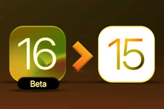How-To-Downgrade-iOS-16-Beta-To-iOS-15